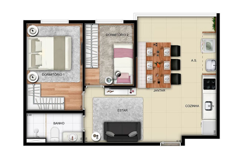 45M2